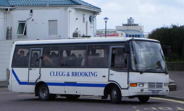 Clegg & Brooking Toyota Coaster Caetano Optimo V747EJF